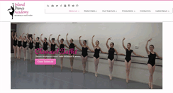 Desktop Screenshot of inlanddanceacademy.com